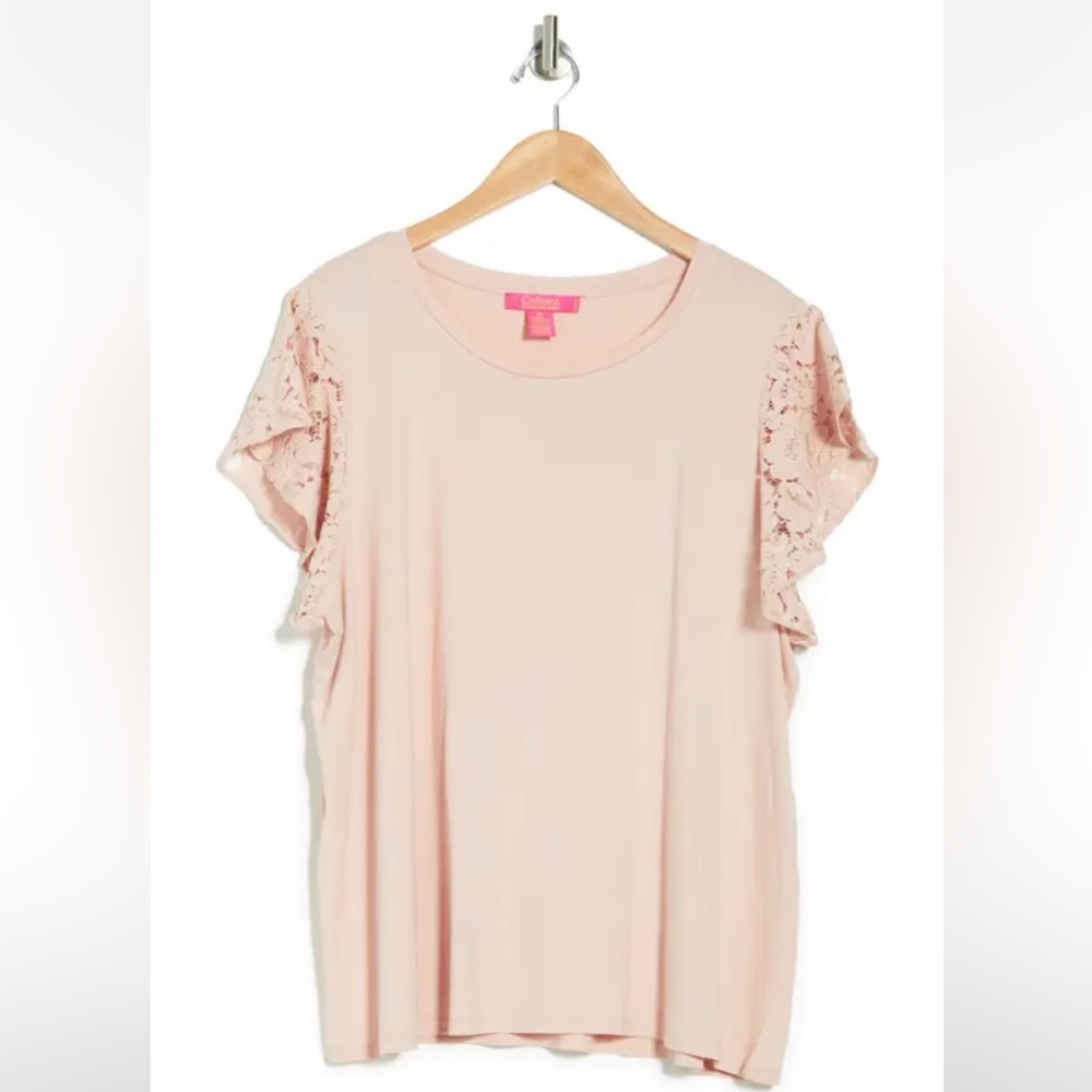 CATHERINE MALANDRINO LACE FLUTTER SLEEVES 🌸IN STORES🌸